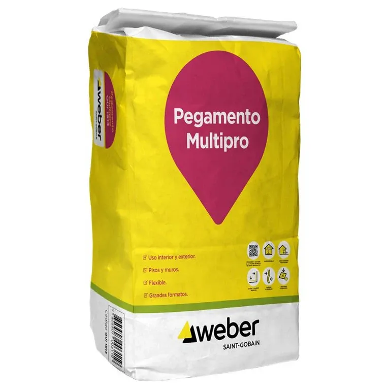 Adhesivo Ceramico Multipro 25Kg Weber